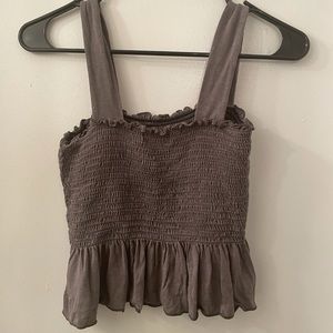Urban Outfitters Ruched Crop Tank